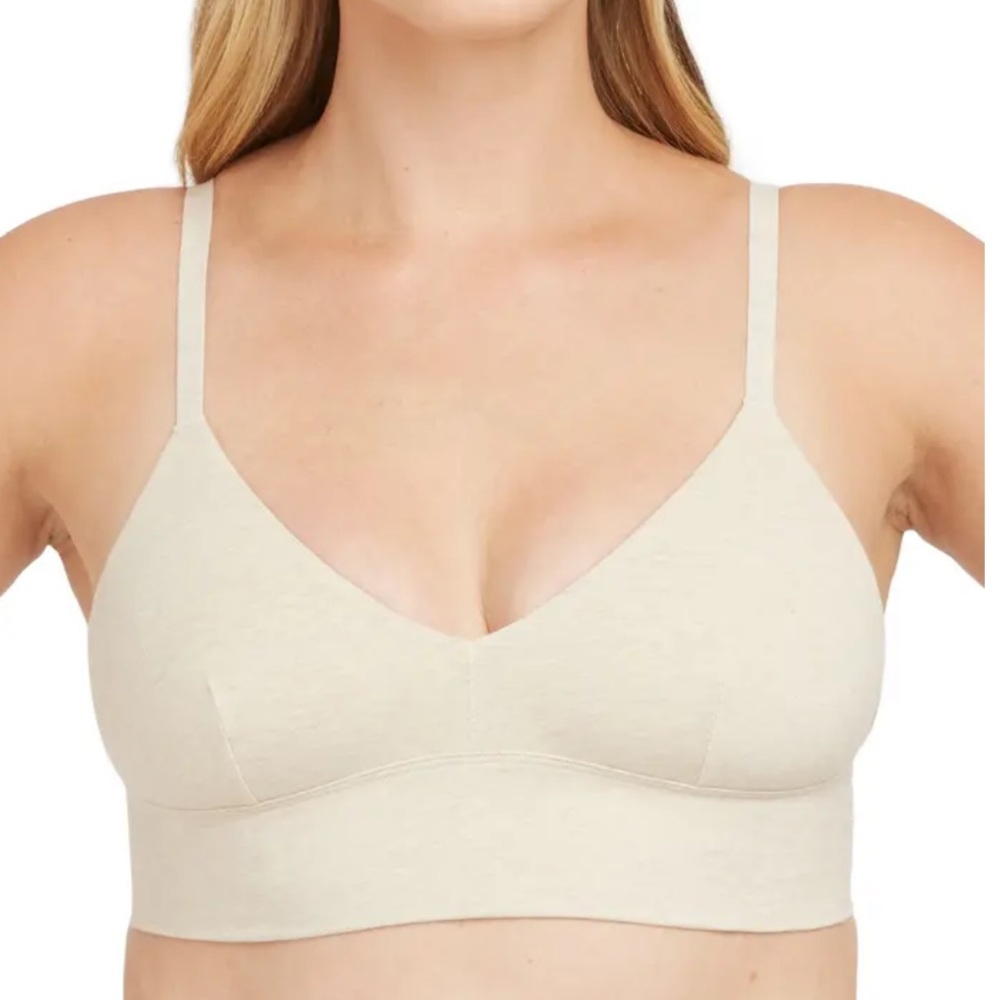 SPANX Comfort Cotton Blend Bralette